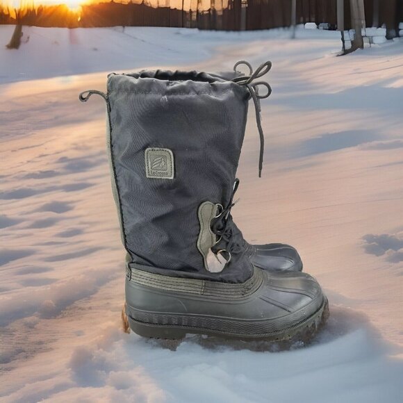 LaCrosse Other - ✅LaCrosse Heavy Winter Waterproof Rubber Snow Boots 15" Tall Nylon Mens 12N USA